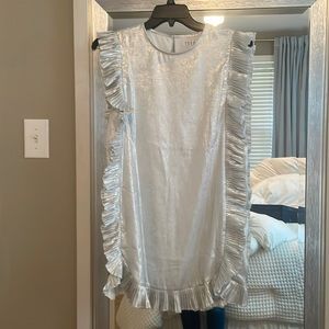 Silver TCEC dress- size small- never worn